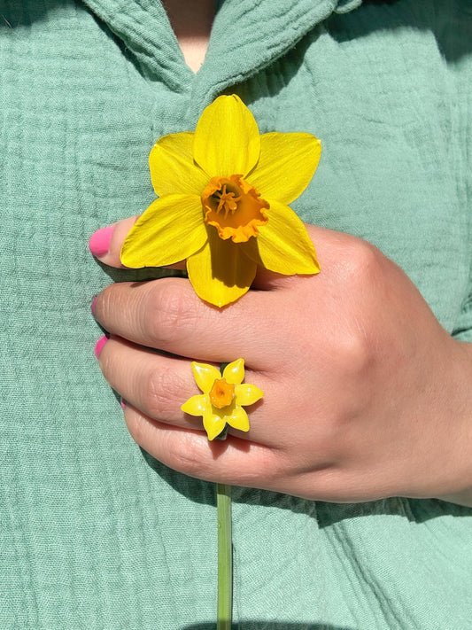 Narzisse · Glasring