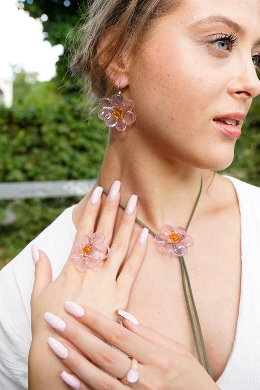 Rosa Nectar · Glasring