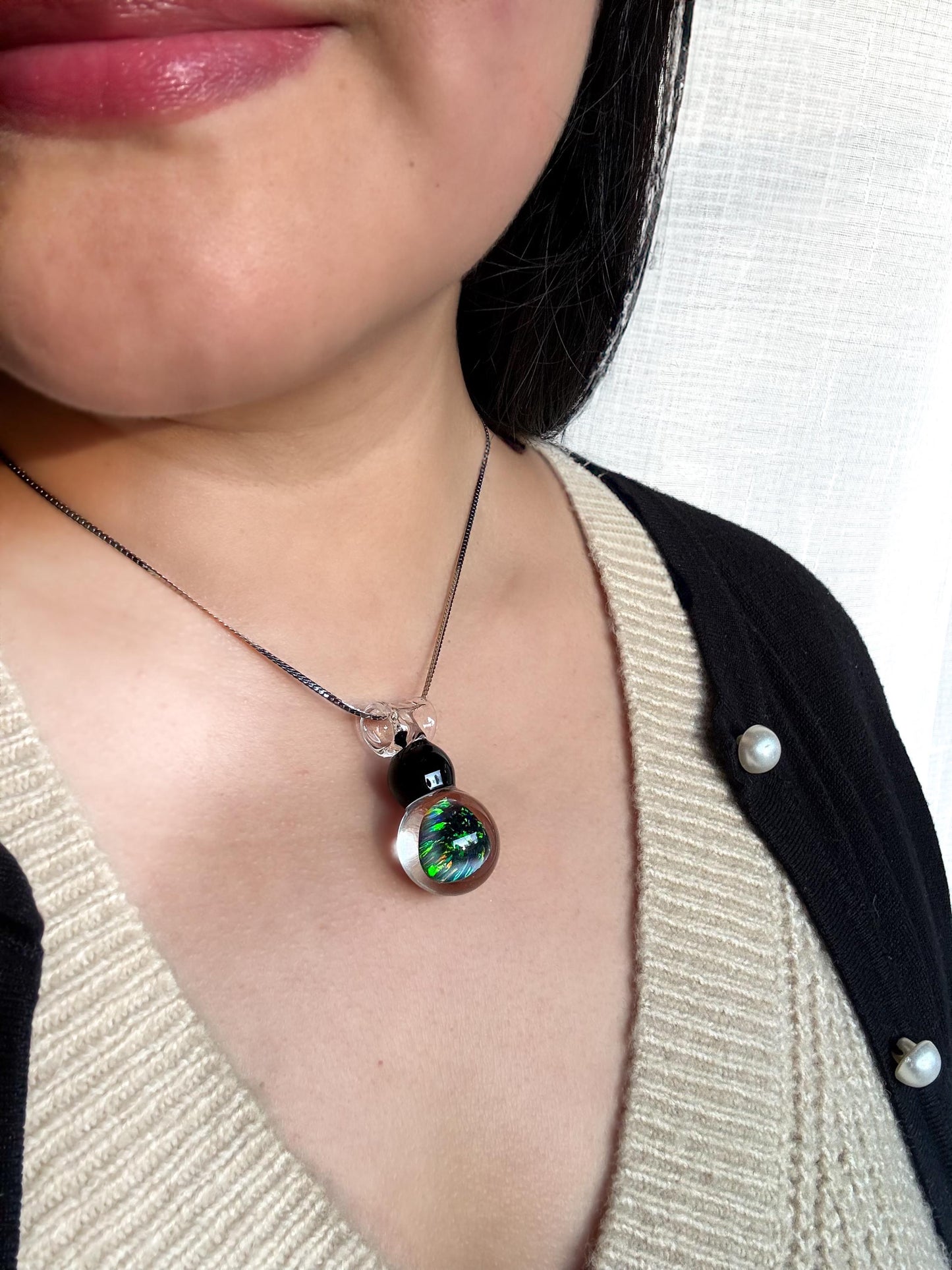 Opal Noir · Halskette