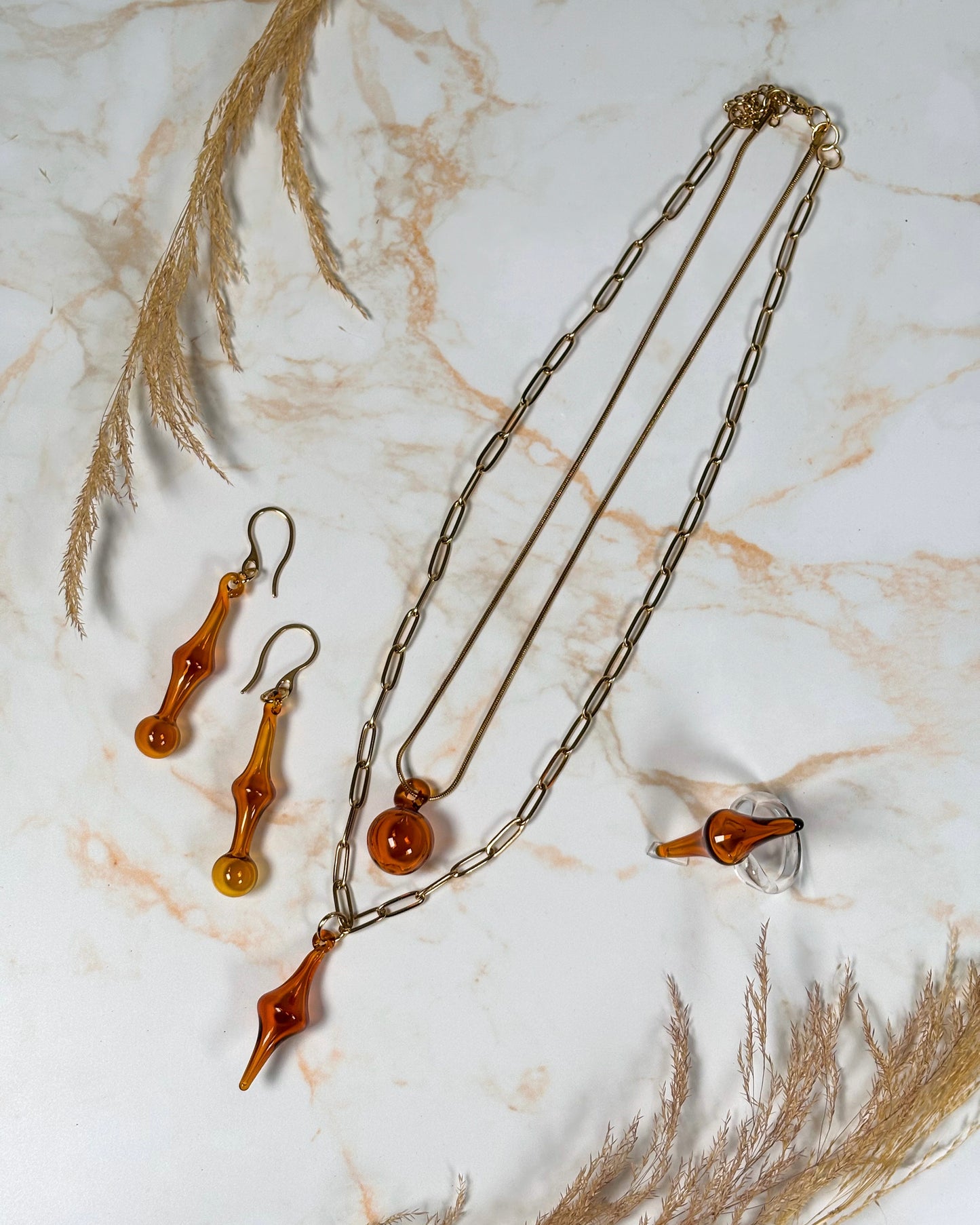 MORPHOS.AMBER · Ohrringe