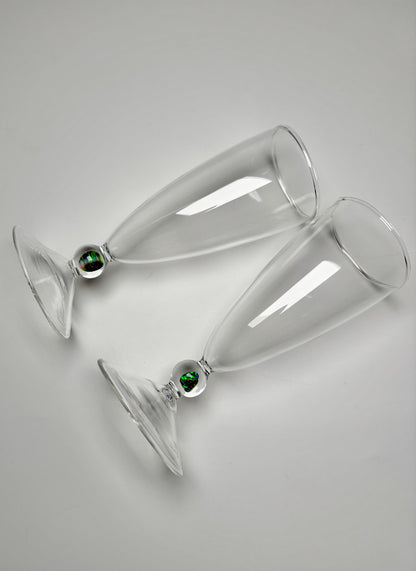 Black Opal Moment · Sektglas