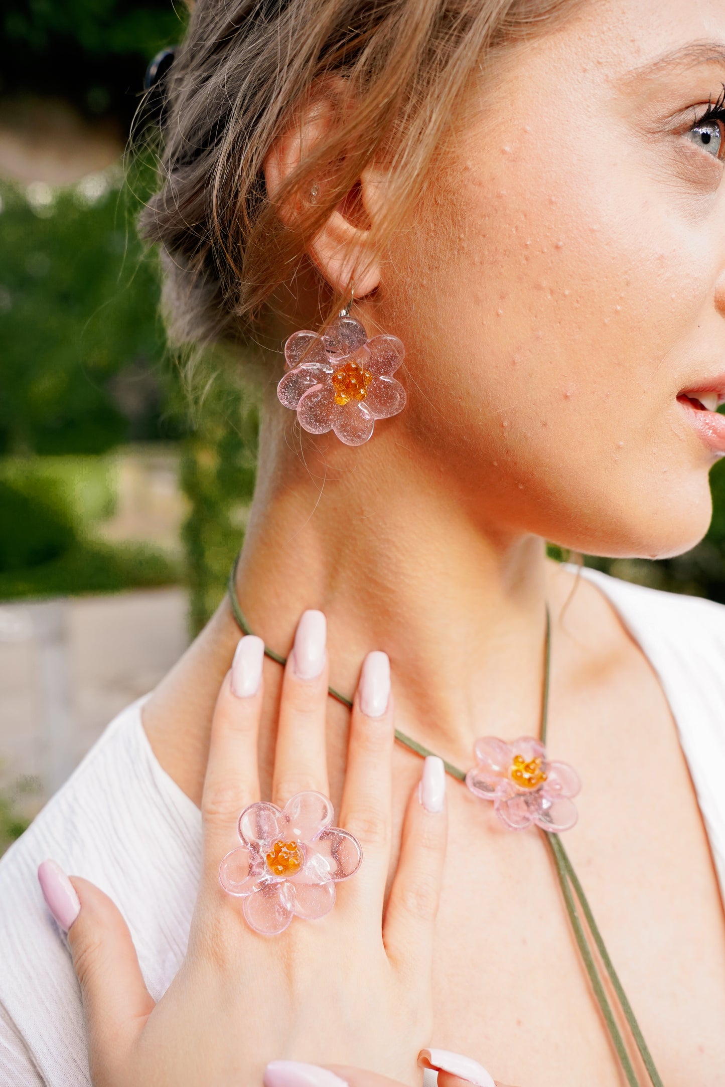 Rosa Nectar · Glasring