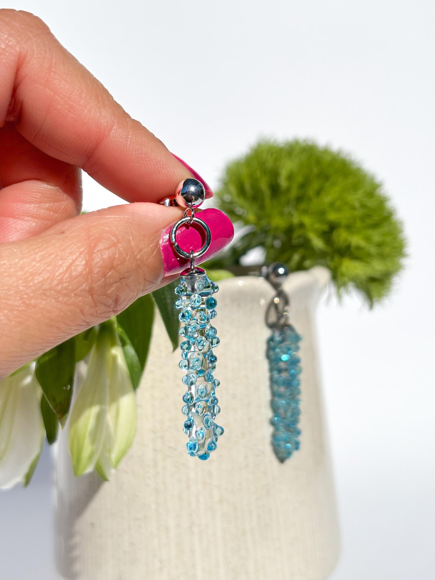 Säulen Turquesa · Ohrringe