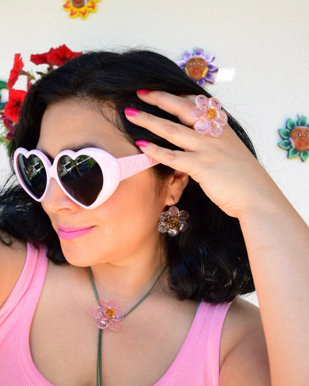 Rosa Nectar · Glasring