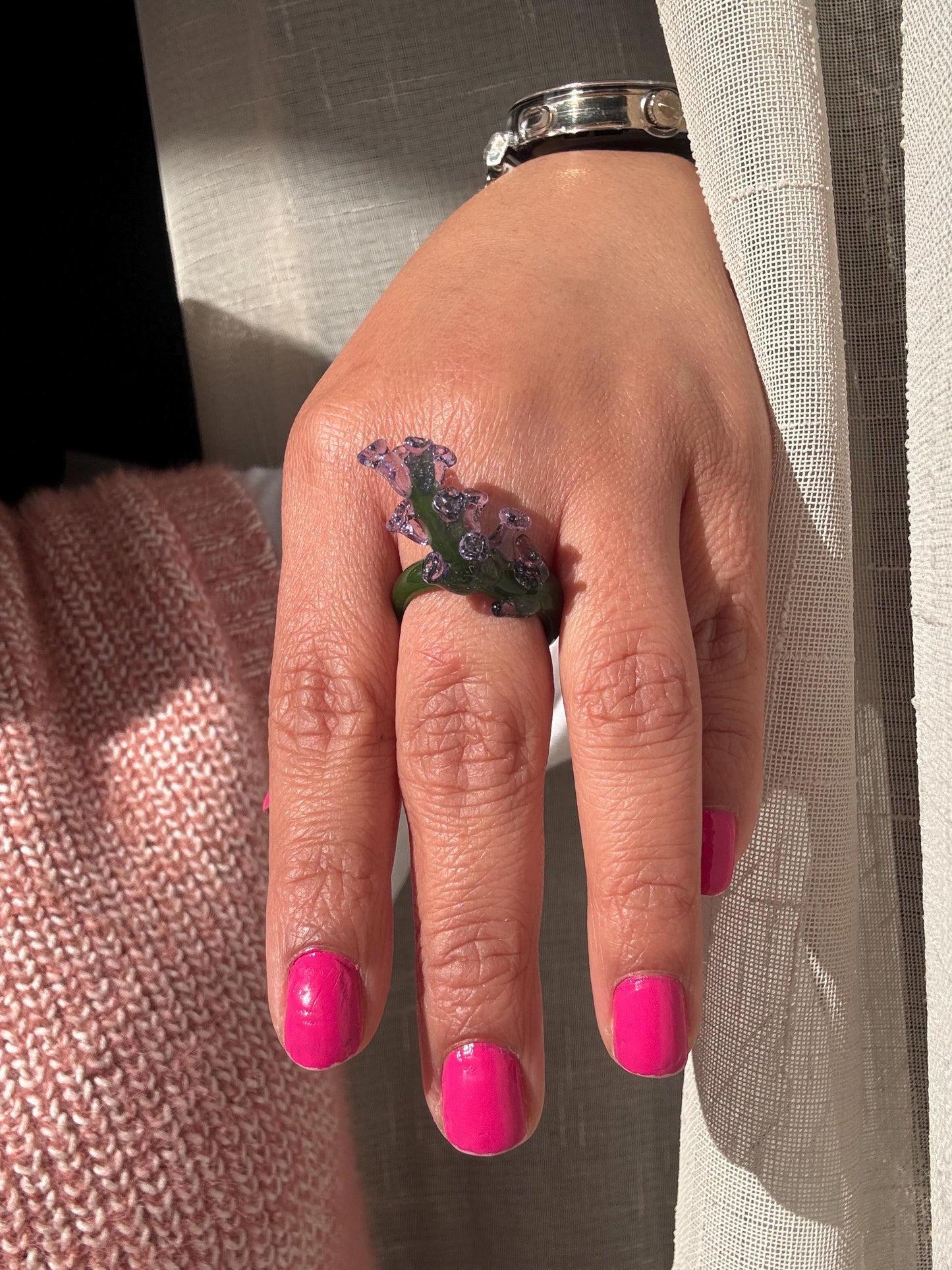 Lavender Bloom · Glasring