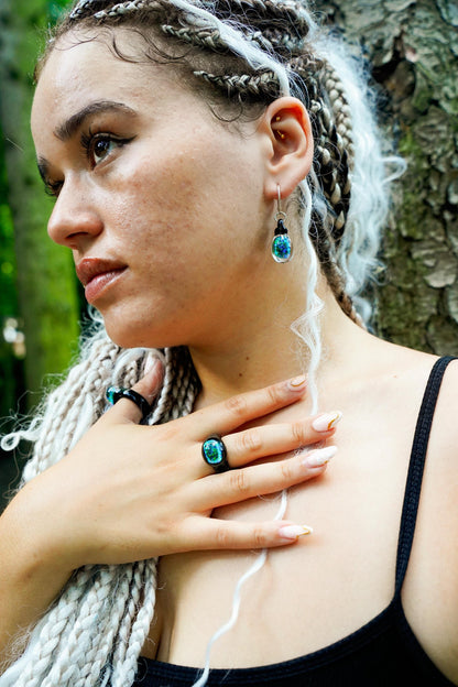 Noir Opal · Glasring