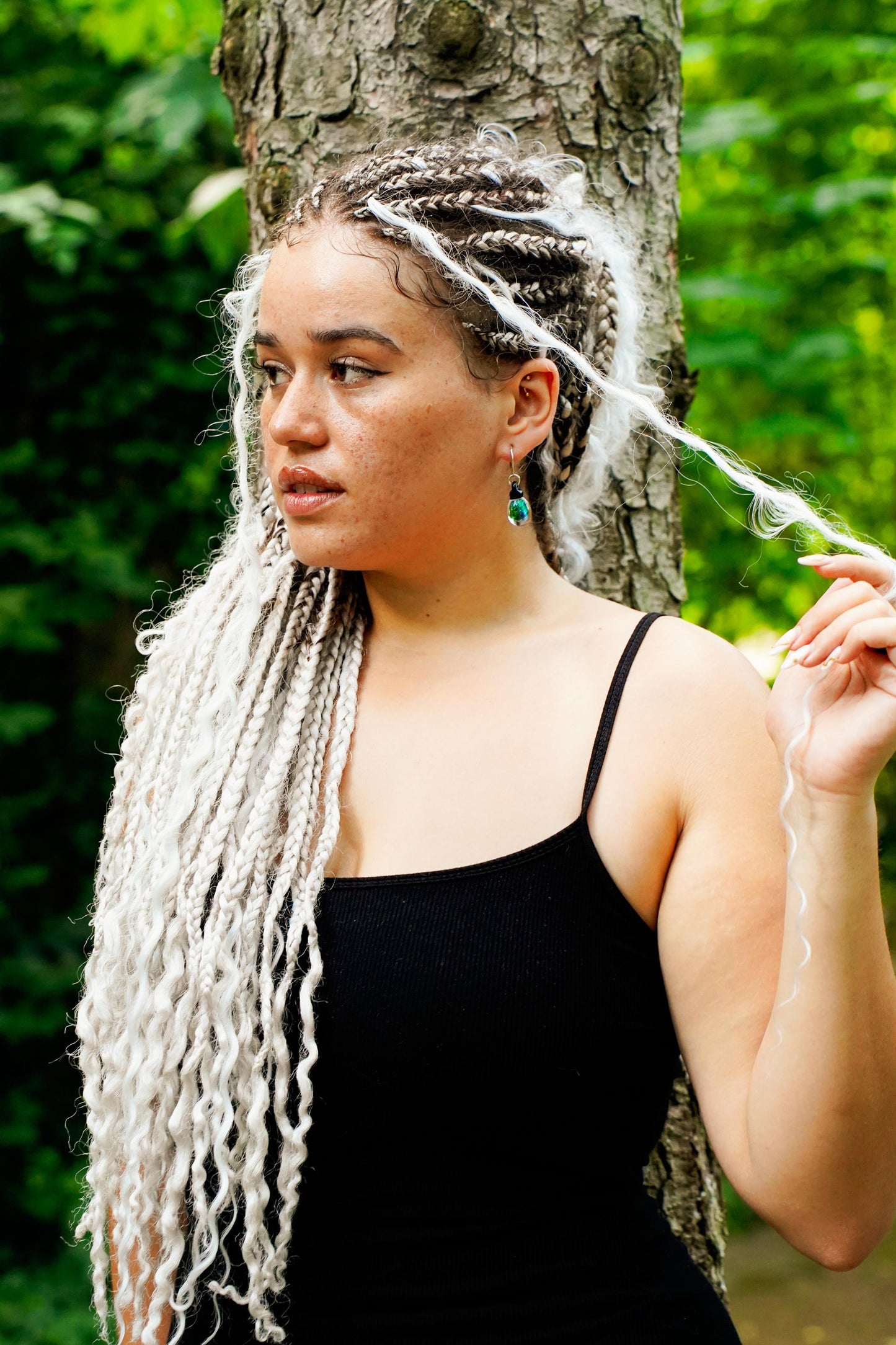 Noir Opal · Ohrringe