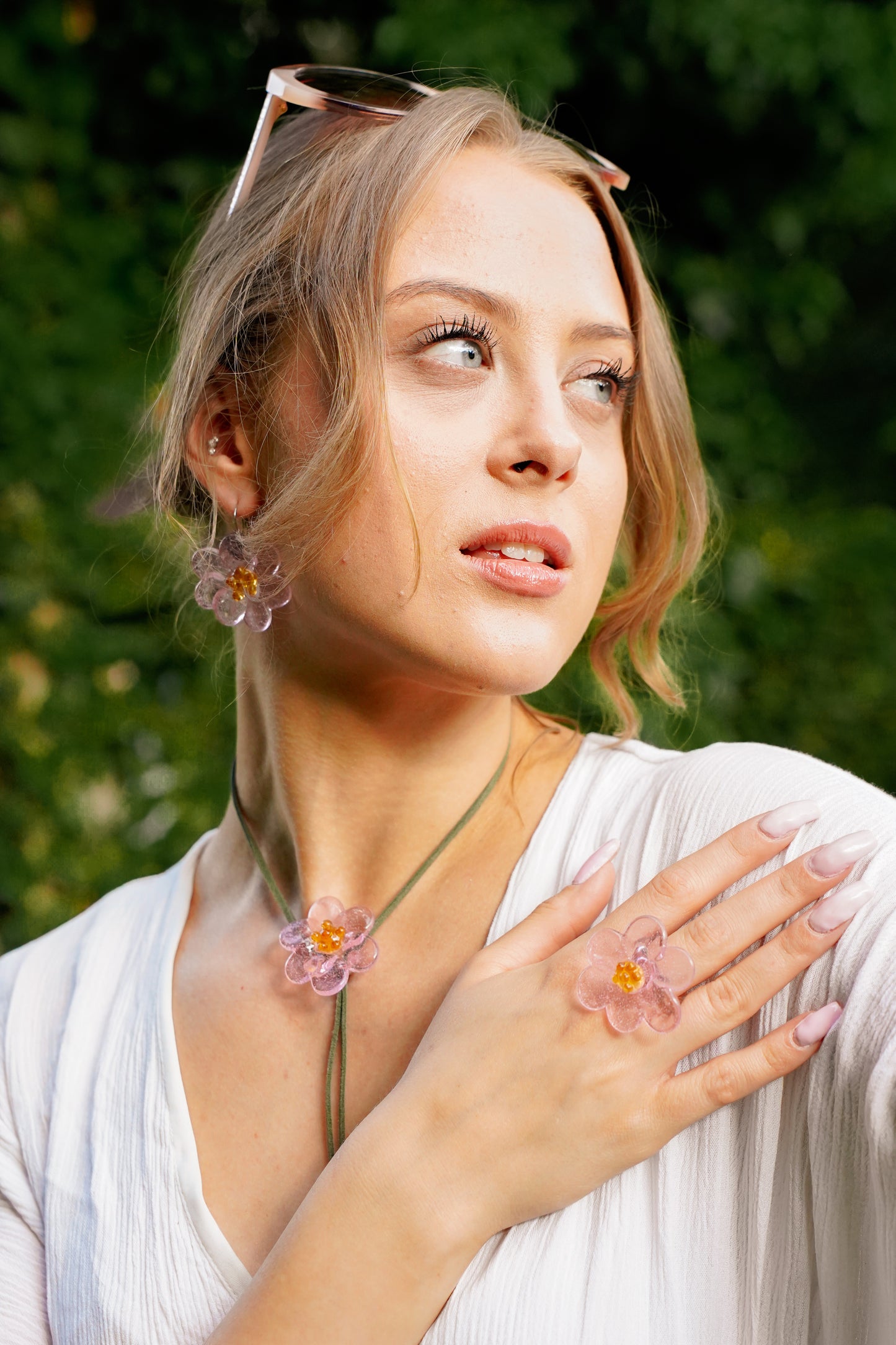 Rosa Nectar · Glasring