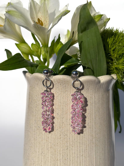 Säulen Rosé · Ohrringe