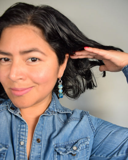 Blue Universe Trio · Ohrringe