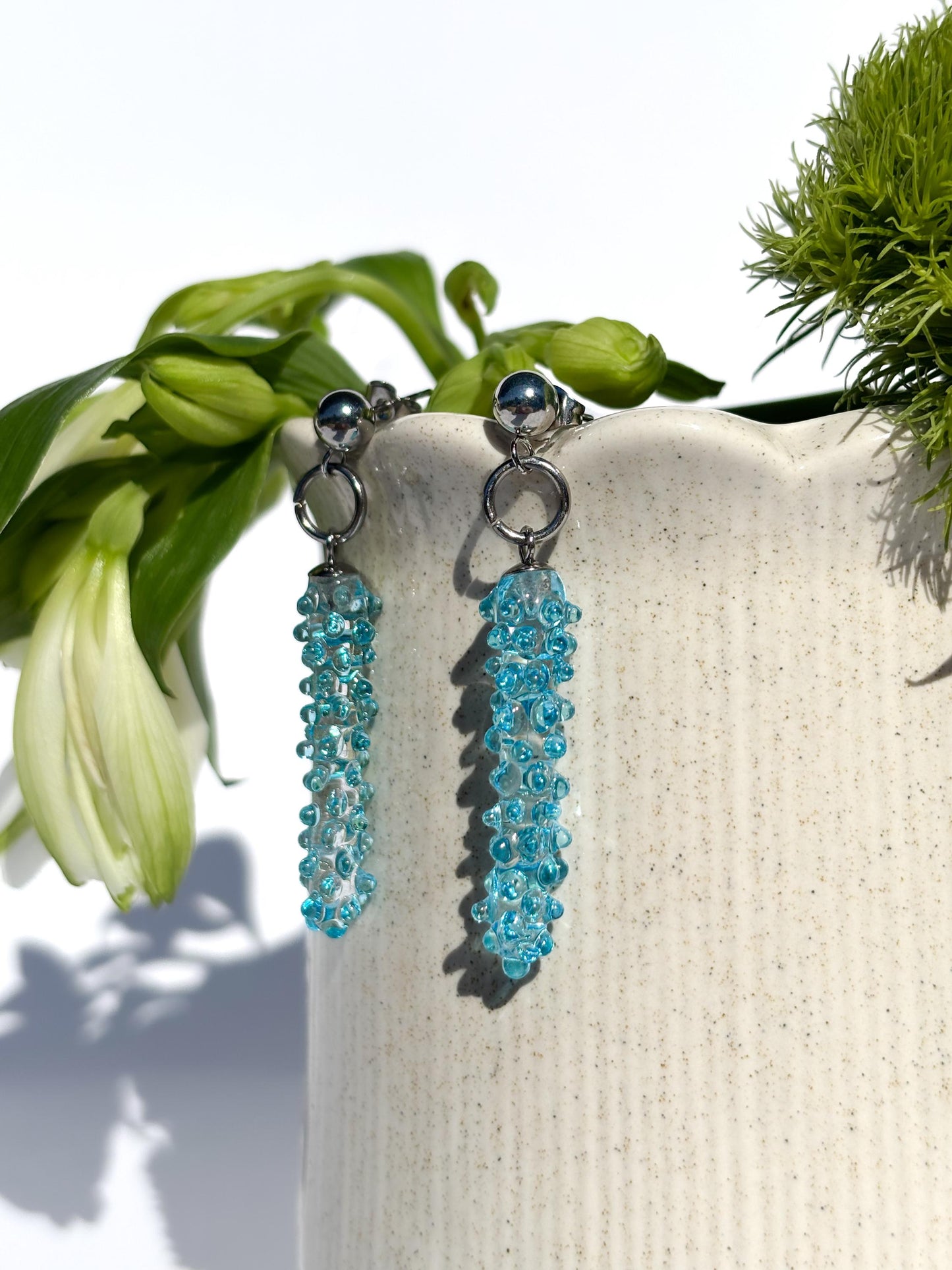 Säulen Turquesa · Ohrringe