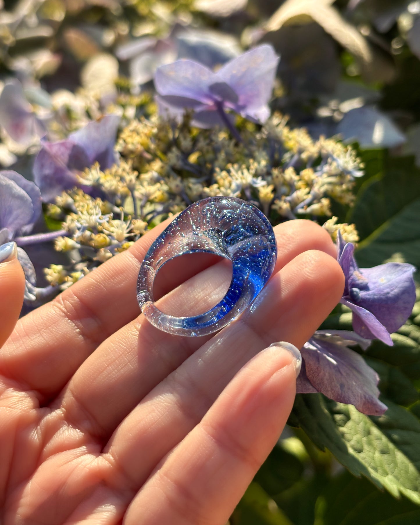 Blue Bubble Core · Glasring