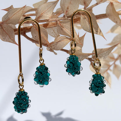 Emerald Tautropfen · Ohrringe