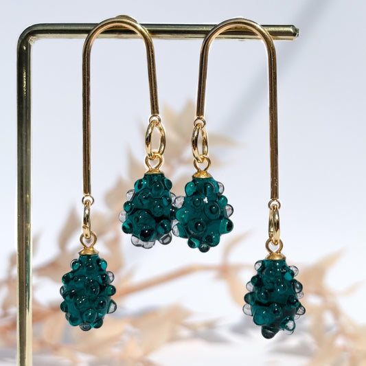 Emerald Tautropfen · Ohrringe