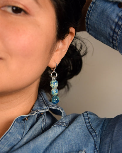 Blue Universe Trio · Ohrringe