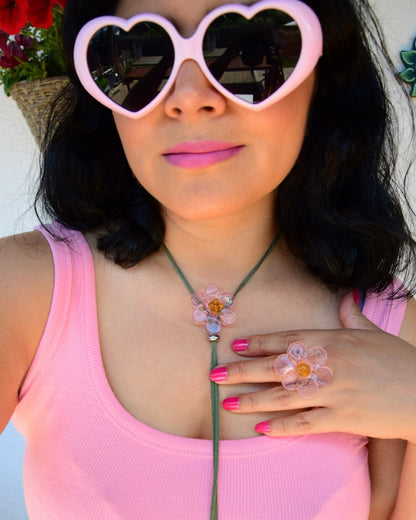 Rosa Nectar · Glasring