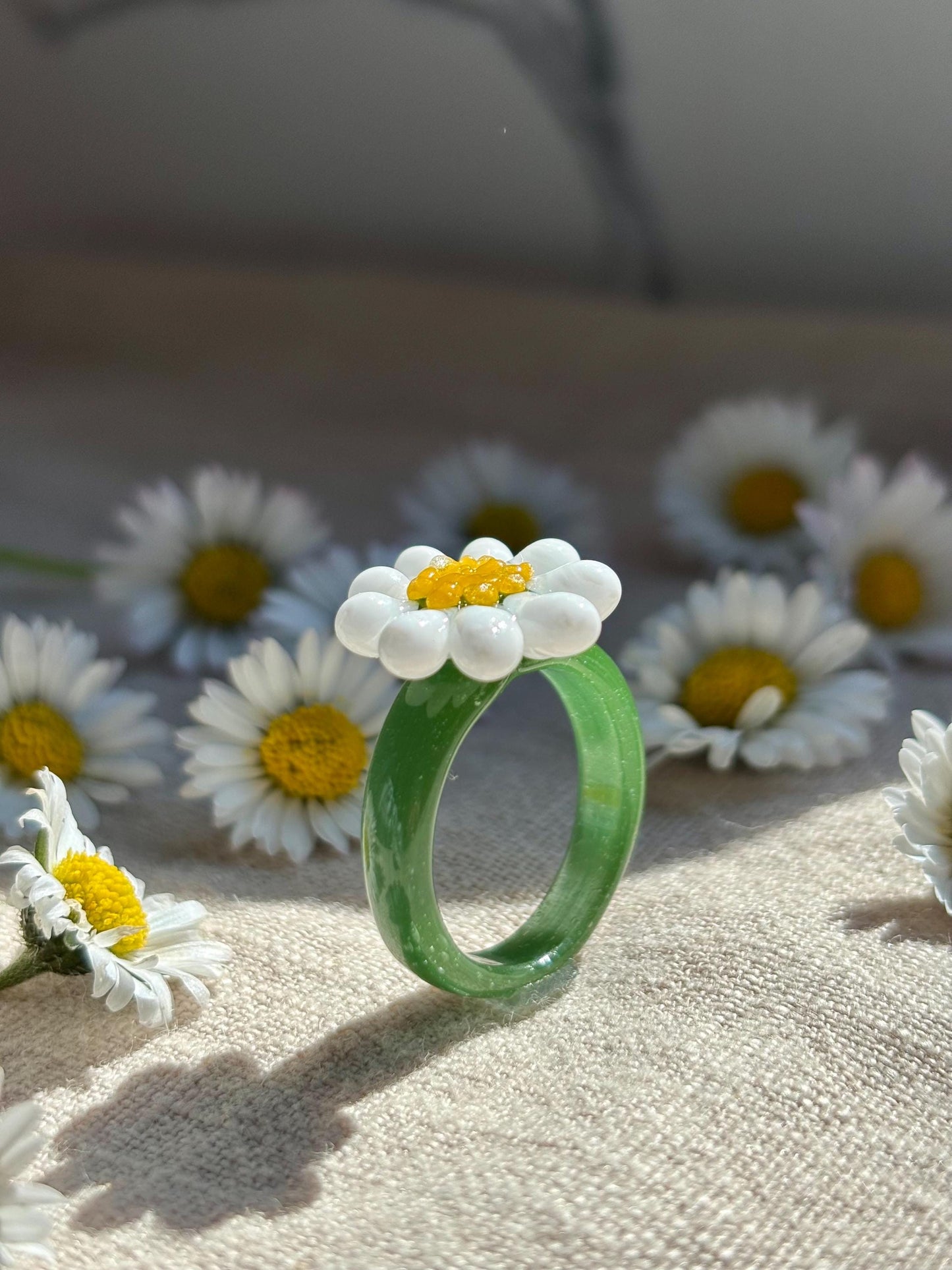 Gänseblümchen · Glasring