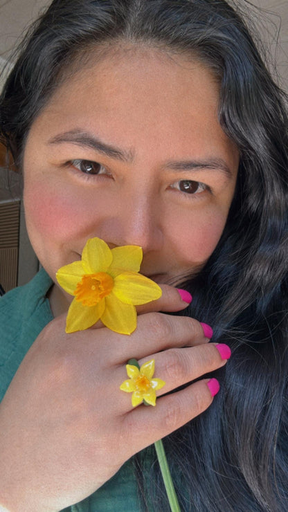 Narzisse · Glasring