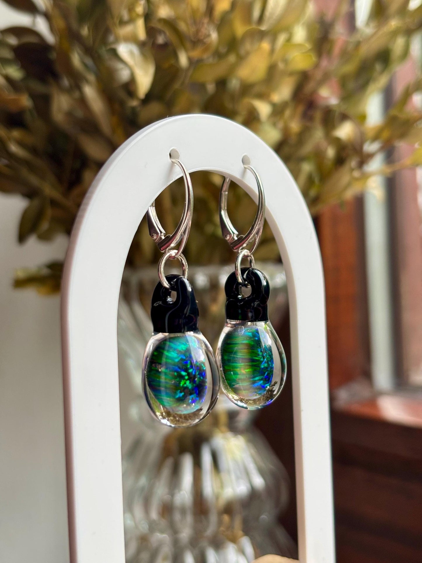 Noir Opal · Ohrringe