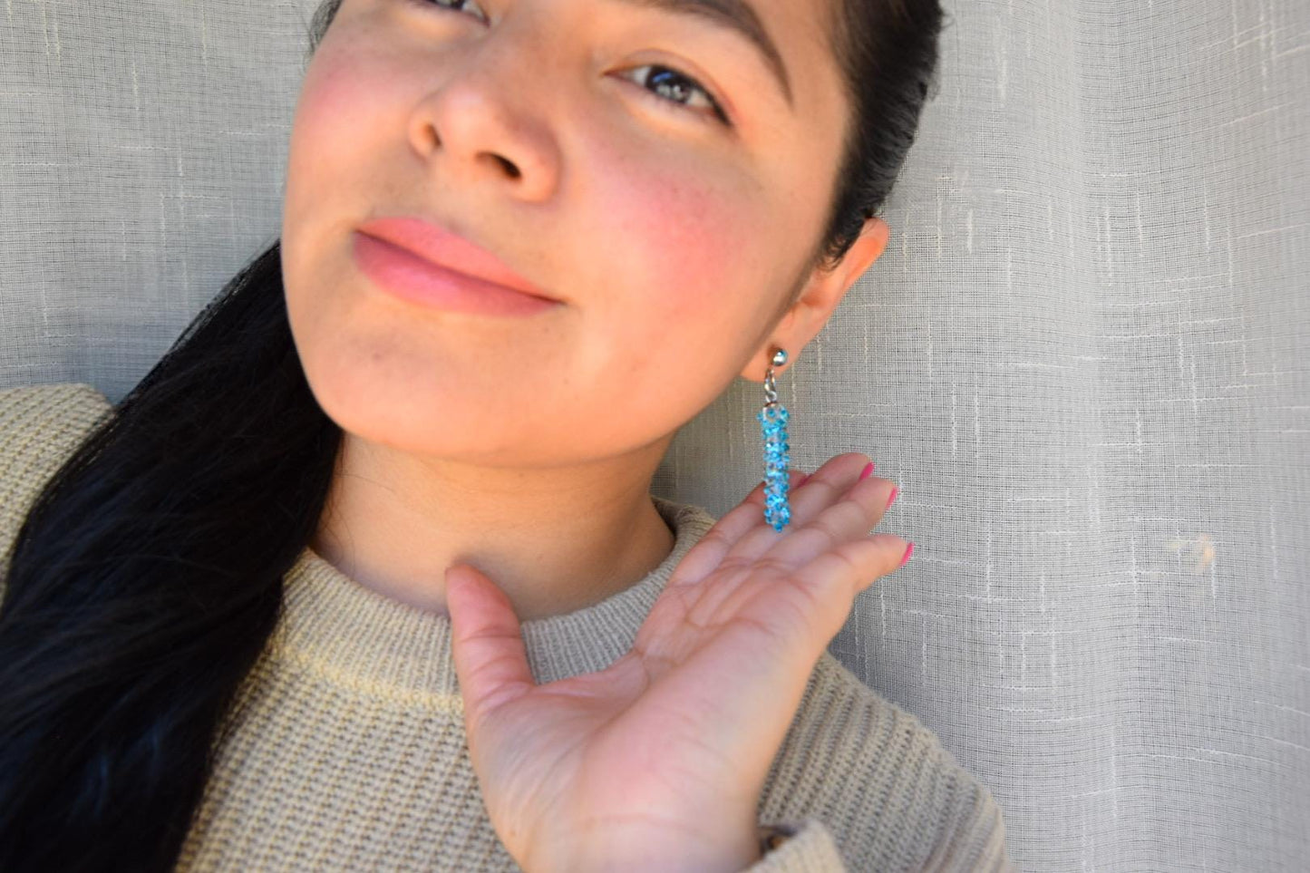 Säulen Turquesa · Ohrringe