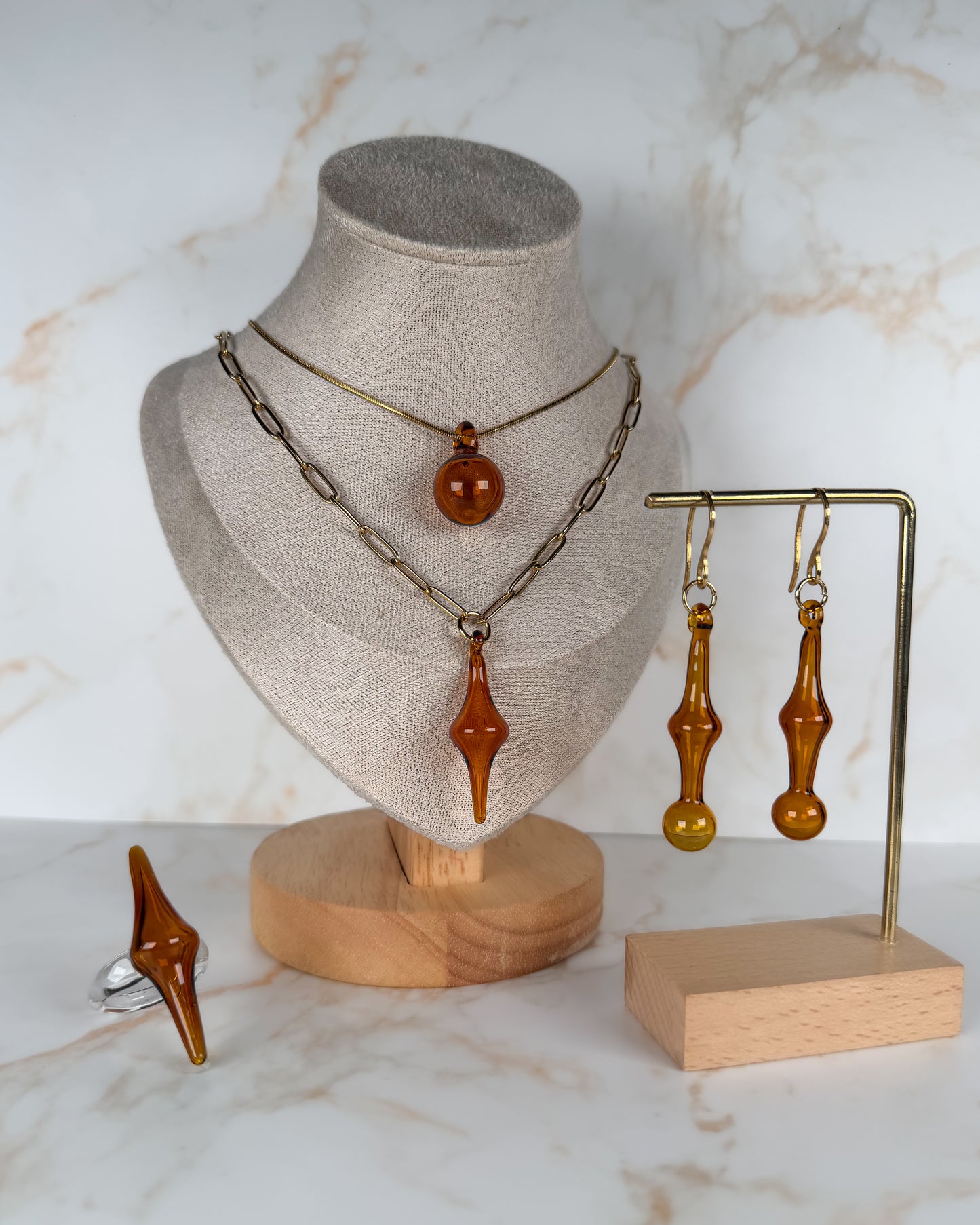 MORPHOS.AMBER · Ohrringe