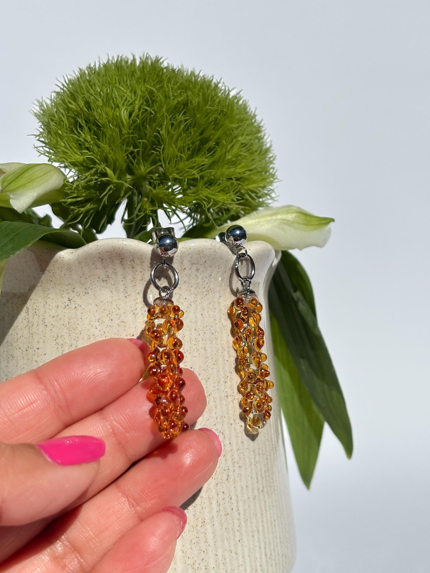 Säulen Ámbar · Ohrringe