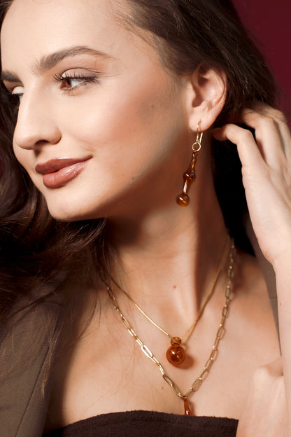 MORPHOS.AMBER · Ohrringe