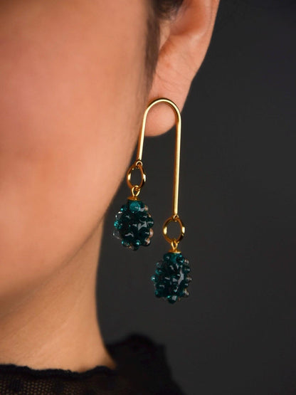 Emerald Tautropfen · Ohrringe