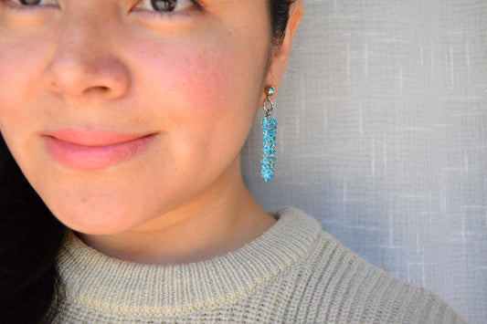 Säulen Turquesa · Ohrringe