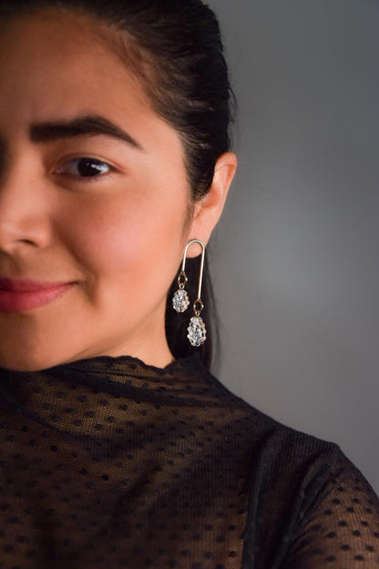 Silber Tautropfen · Ohrringe