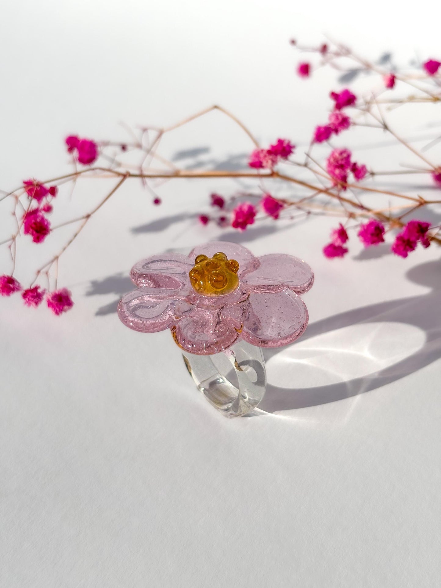 Rosa Nectar · Glasring