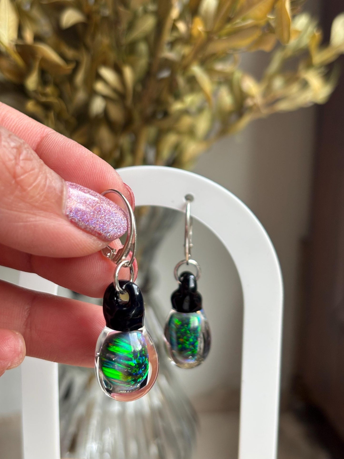 Noir Opal · Ohrringe