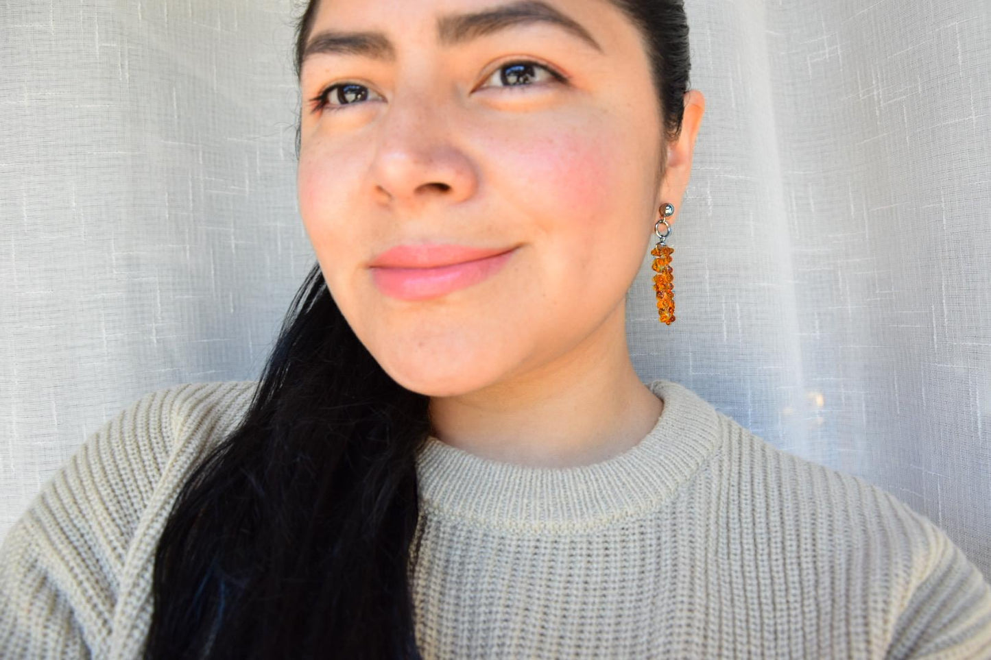 Säulen Ámbar · Ohrringe