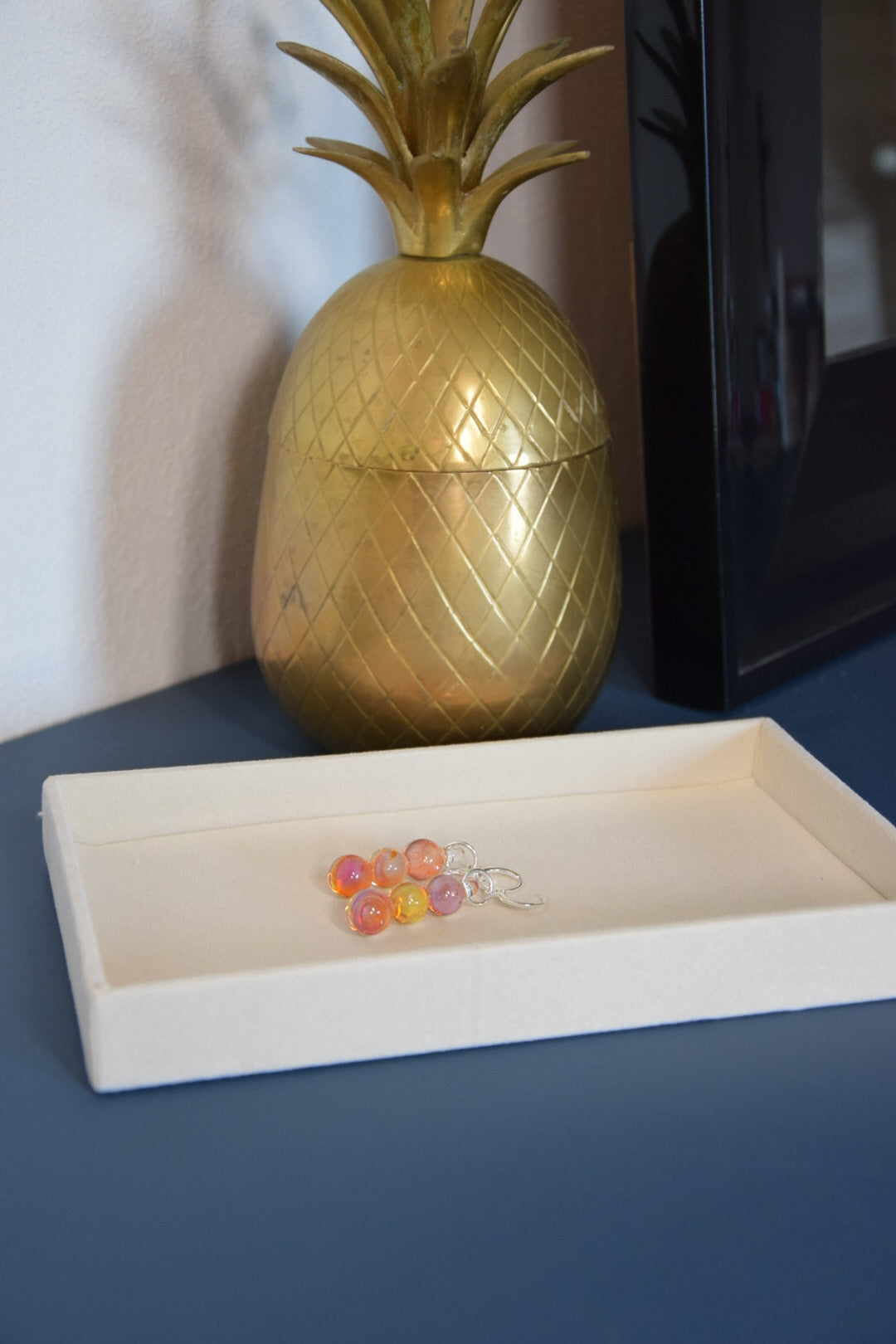 Rosa Universe Trio · Ohrringe