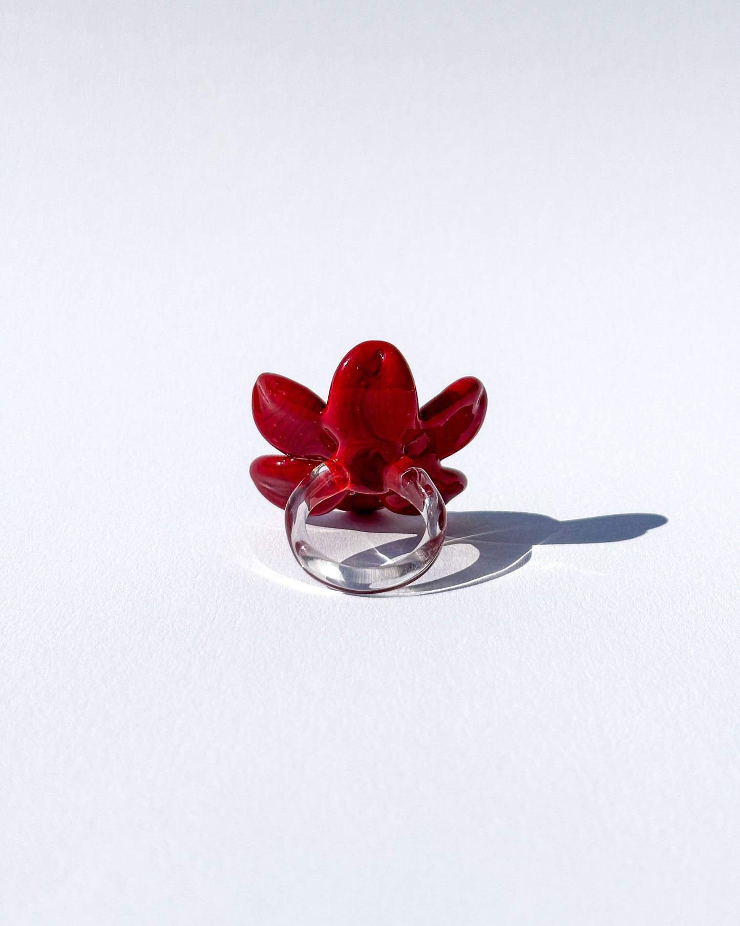 Scarlet Whisper · Set Ohrringe + Ring + Choker