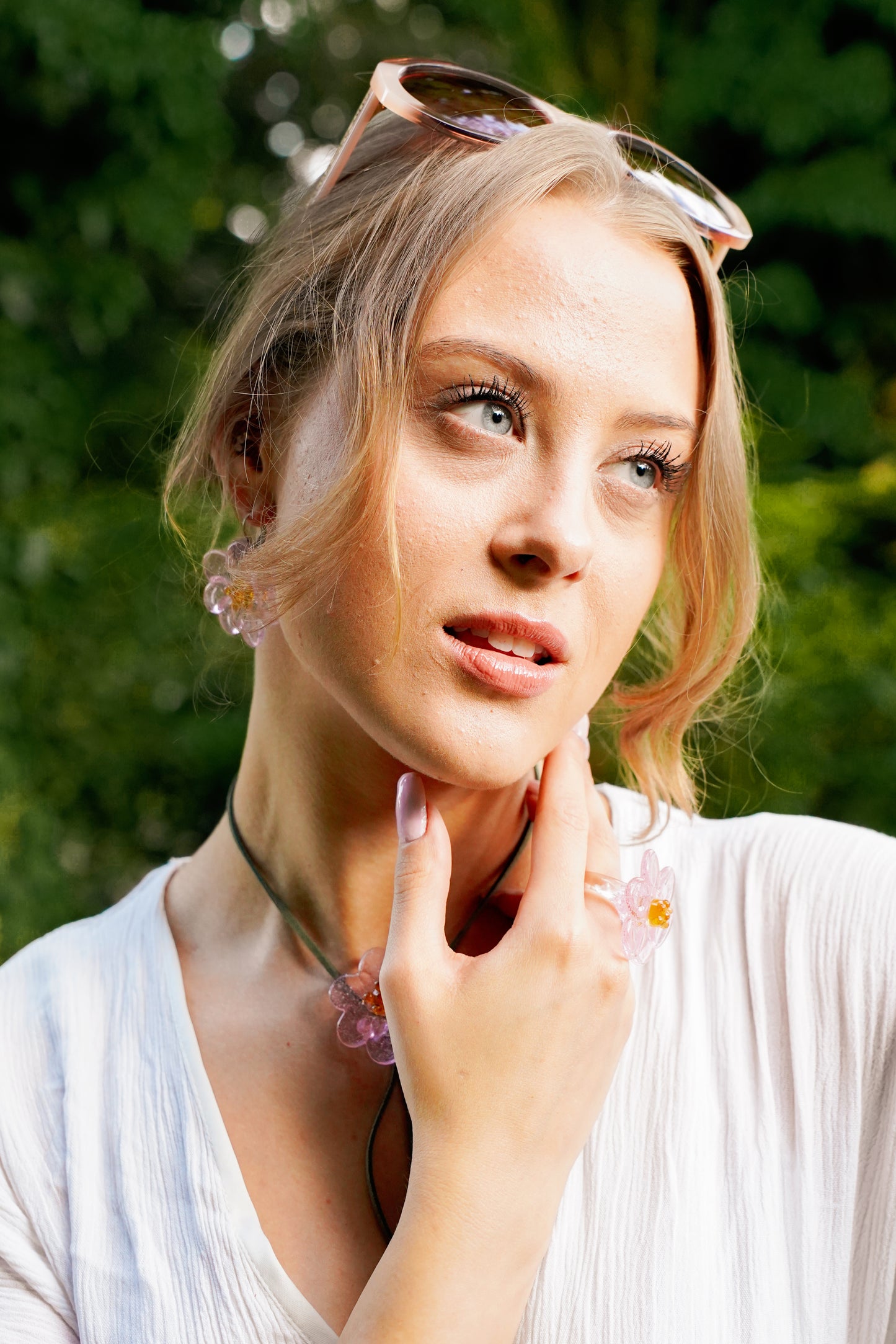 Rosa Nectar · Glasring