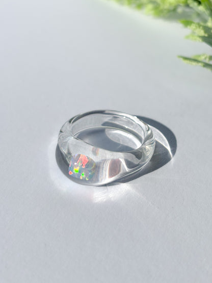 Opal Oval Dome · Glasring