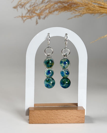 Blue Universe Trio · Ohrringe