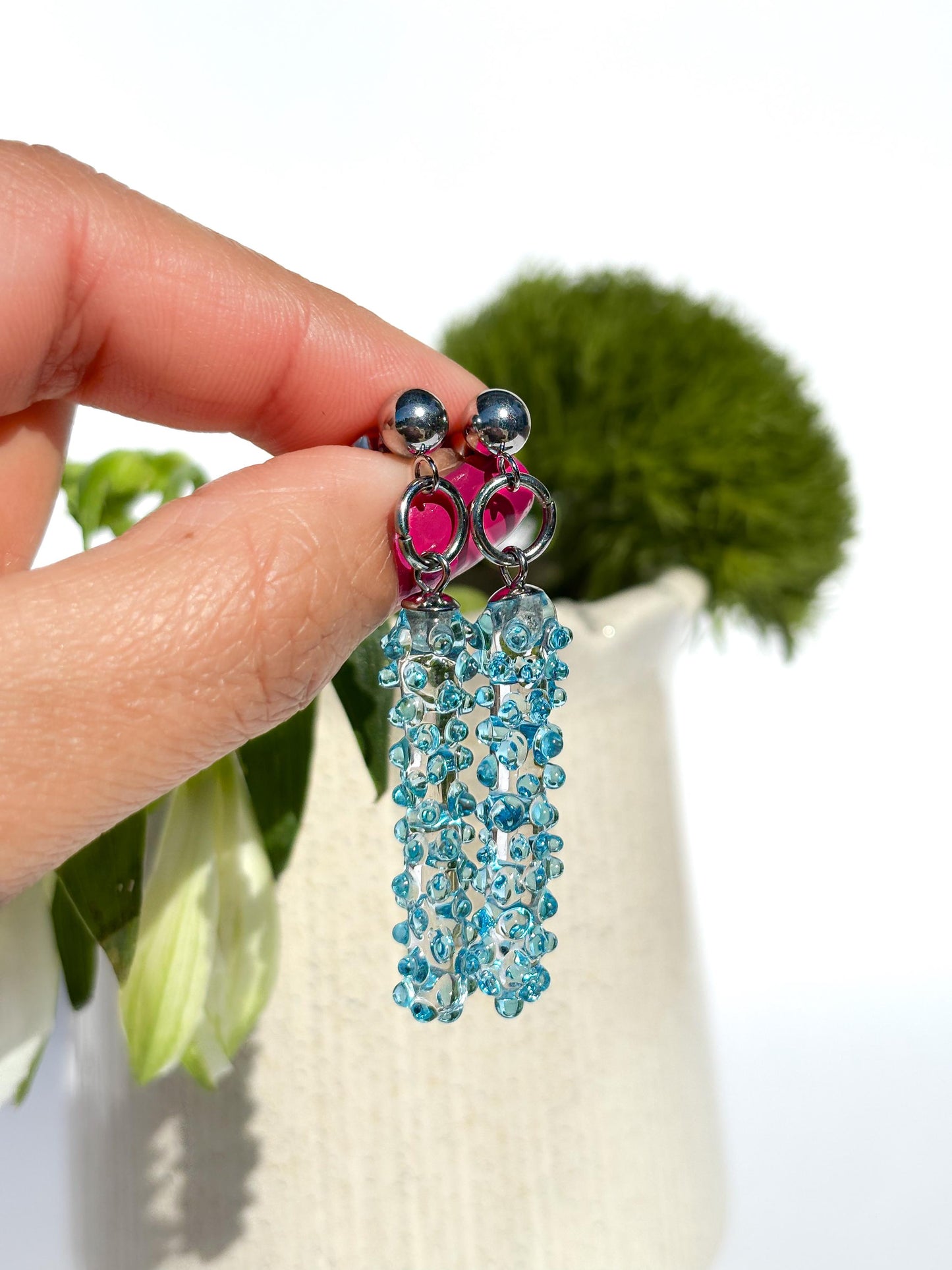 Säulen Turquesa · Ohrringe