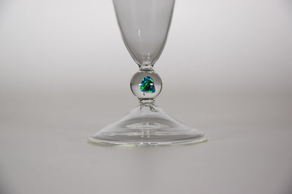 Black Opal Moment · Sektglas