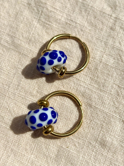 Creolen Lisboa Azul · Ohrringe