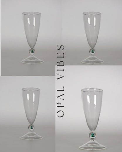 Black Opal Moment · Sektglas