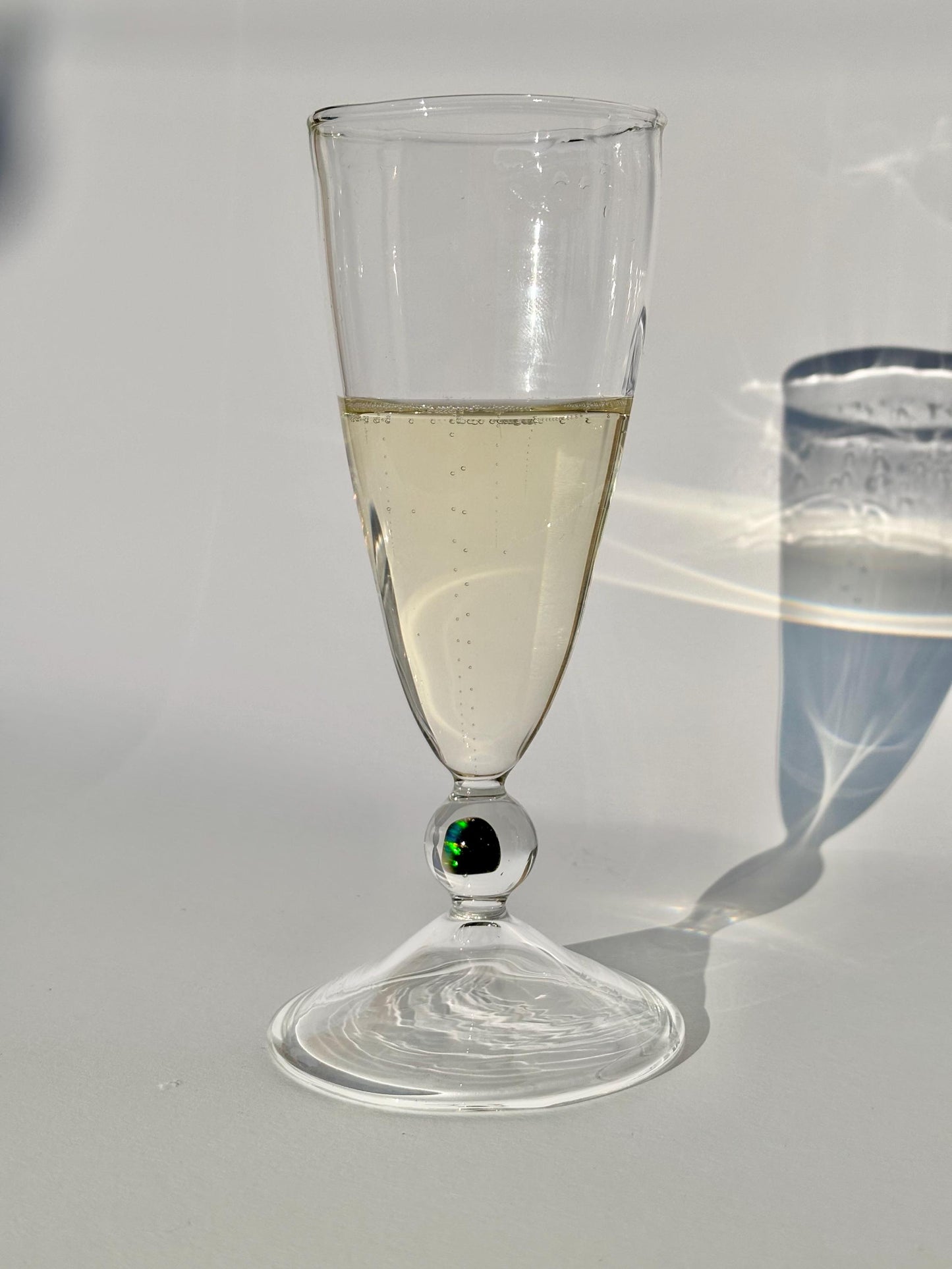 Black Opal Moment · Sektglas