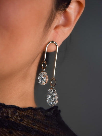 Silber Tautropfen · Ohrringe