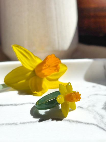 Narzisse · Glasring