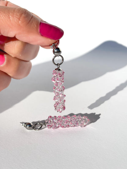 Säulen Rosé · Ohrringe