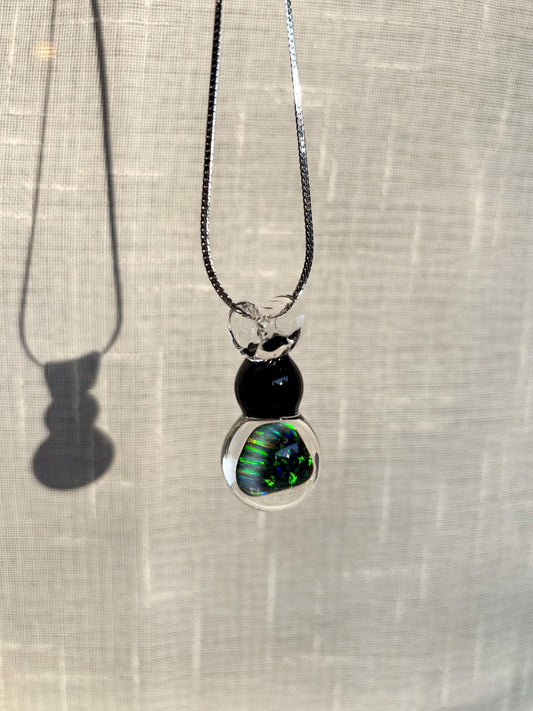 Opal Noir · Halskette