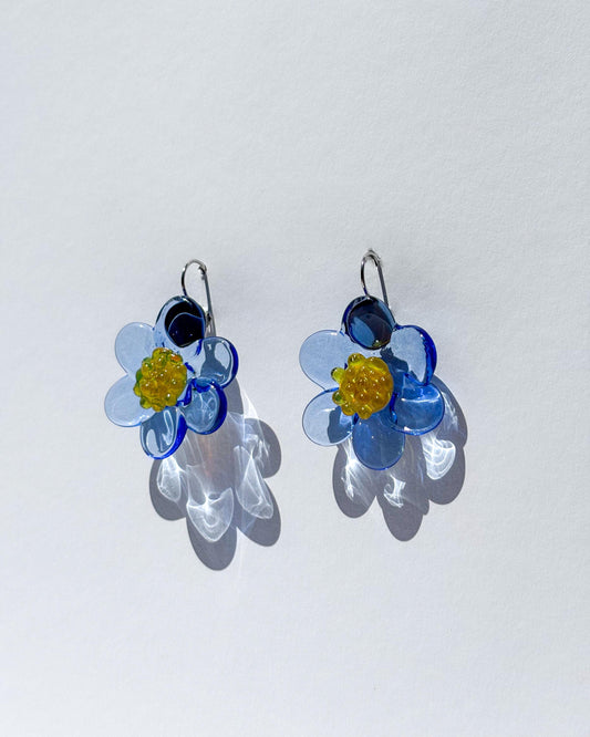 Blue Bloom · Ohrringe